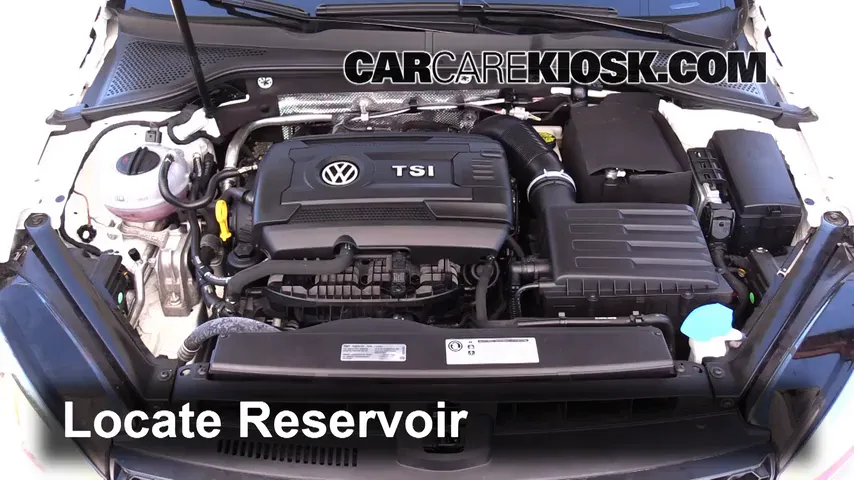 2016 Volkswagen GTI S 2.0L 4 Cyl. Turbo Hatchback (4 Door) Líquido limpiaparabrisas Agregar líquido